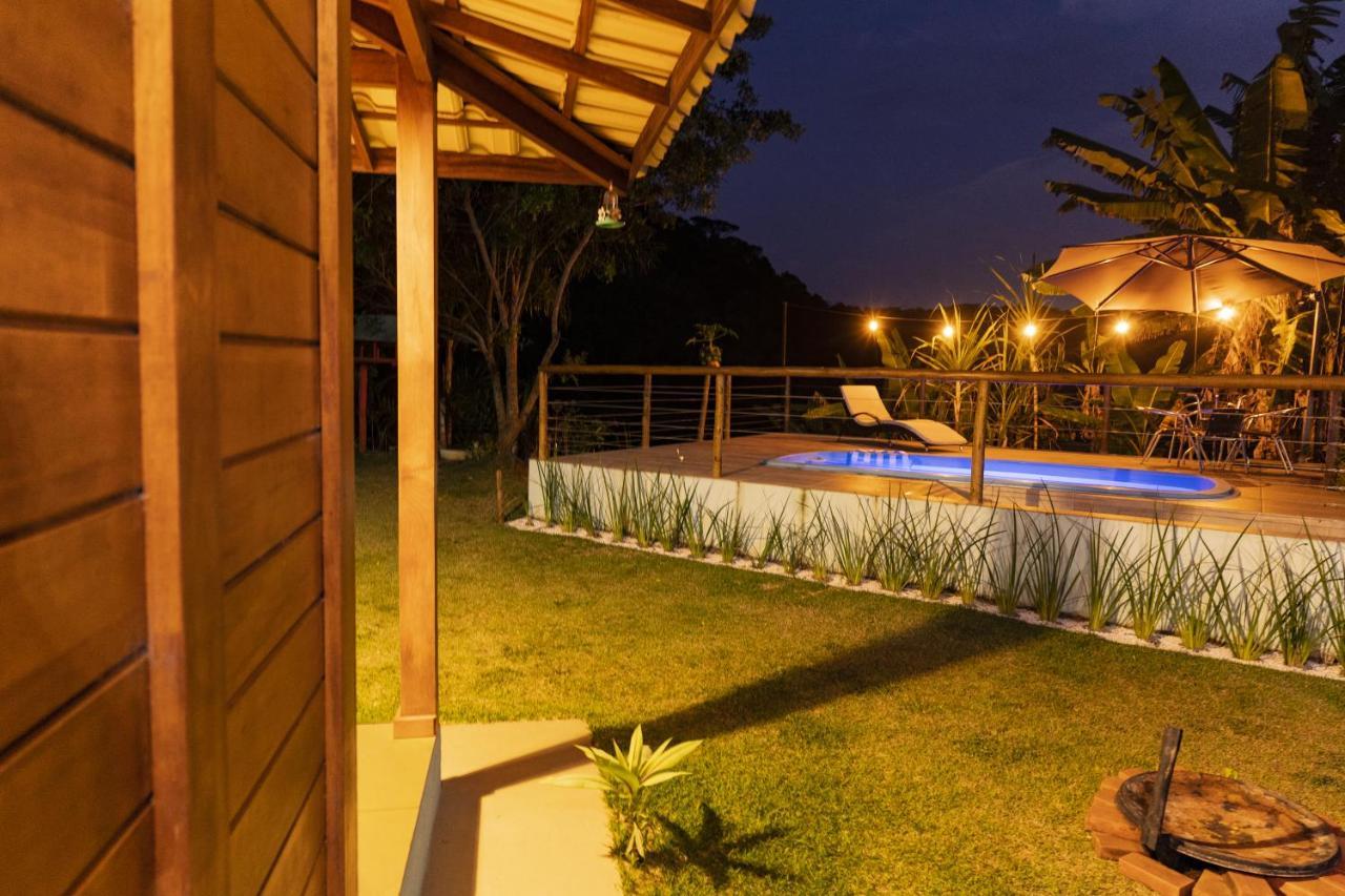 Chale Vista da Mata: Serene Mountain Retreat with Spa and Pet-Friendly Amenities Domingos Martins Exterior photo